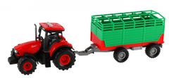 Teddies Traktor Zetor s vlečkou 36 cm na zotrvačník