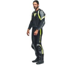 Dainese Kombinéza na moto AVRO 4 BLACK-MATT/CHARCHOAL/FLUO/YELLOW vel. 54