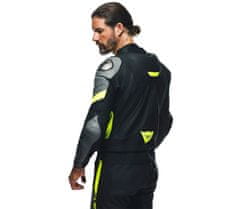 Dainese Kombinéza na moto AVRO 4 BLACK-MATT/CHARCHOAL/FLUO/YELLOW vel. 54