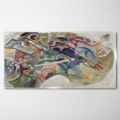 COLORAY.SK Skleneny obraz Abstrakcie wasilij kandinsky 120x60 cm