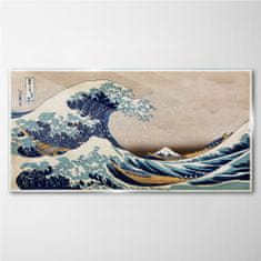 COLORAY.SK Sklenený obraz Kanagawa je veľká vlna 100x50 cm