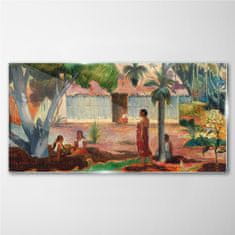 COLORAY.SK Sklenený obraz Country cottage sylcy gauguin 140x70 cm