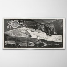 COLORAY.SK Sklenený obraz Tieto po dlhej noci gauguin 100x50 cm