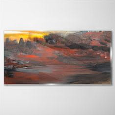 COLORAY.SK Skleneny obraz Maľba abstrakcie 120x60 cm
