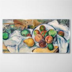 COLORAY.SK Sklenený obraz Cézanne rohový stôl 140x70 cm