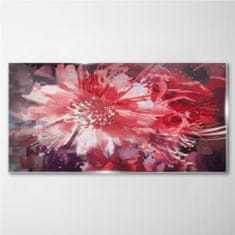 COLORAY.SK Skleneny obraz Abstrakcie rastlinných kvetín 120x60 cm