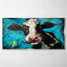 COLORAY.SK Skleneny obraz Abstrakcie zvieracie kravy 100x50 cm