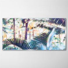 COLORAY.SK Skleneny obraz Abstrakcie strom džungle 140x70 cm