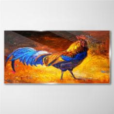COLORAY.SK Skleneny obraz Abstraktné zvieracie vták 120x60 cm
