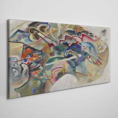 COLORAY.SK Obraz Canvas Abstrakcie Wasilij Kandinsky 140x70 cm