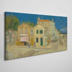COLORAY.SK Obraz canvas Žltý dom van Gogh 120x60 cm
