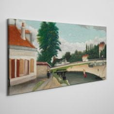 COLORAY.SK Obraz Canvas Mesto stromov budov 140x70 cm