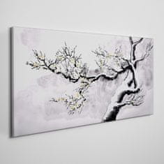 COLORAY.SK Obraz canvas Zimné snehové konáre stromov 100x50 cm