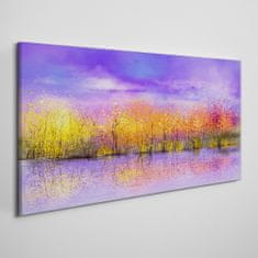 COLORAY.SK Obraz Canvas stromy oblohy 140x70 cm