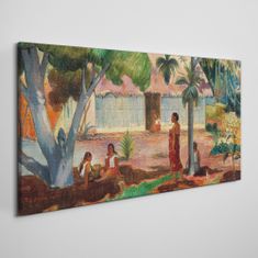 COLORAY.SK Obraz Canvas Country Cottage Sylcy Gauguin 140x70 cm