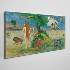 COLORAY.SK Obraz Canvas Le Paradis Perdu Gauguin 120x60 cm