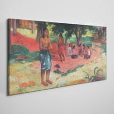 COLORAY.SK Obraz Canvas Zašepkala gauguinová slová 120x60 cm
