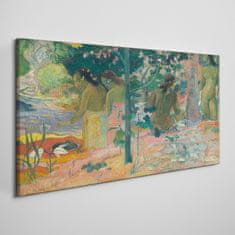 COLORAY.SK Obraz Canvas Stratený raj Gauguin 120x60 cm
