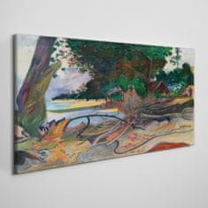 COLORAY.SK Obraz Canvas Te Baru Gauguin 140x70 cm