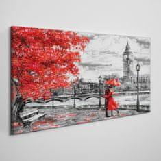 COLORAY.SK Obraz Canvas Moderné Londýn pár 140x70 cm