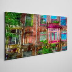 COLORAY.SK Obraz Canvas Okno architektúry domu 120x60 cm