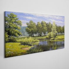 COLORAY.SK Obraz Canvas stromy Water 140x70 cm