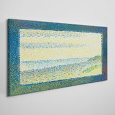 COLORAY.SK Obraz Canvas Seascape Gravelines Seurata 140x70 cm