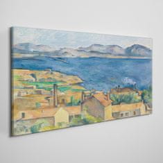 COLORAY.SK Obraz Canvas Záliv Marseille Cézanne 120x60 cm