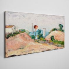 COLORAY.SK Obraz Canvas Železničná rez Cézanne 100x50 cm