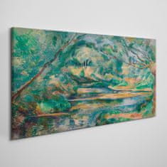 COLORAY.SK Obraz Canvas Brook Paul Cézanne 100x50 cm