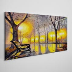 COLORAY.SK Obraz canvas Park Strom svetlé mesto 120x60 cm