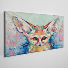 COLORAY.SK Obraz na plátne Abstrakcie zvieracie líška 100x50 cm