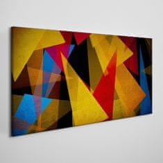 COLORAY.SK Obraz na plátne Abstrakcie Trojuholníky Geometria 100x50 cm