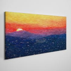 COLORAY.SK Obraz na plátne Krajina Sky Sunset 100x50 cm