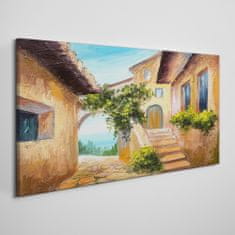 COLORAY.SK Obraz canvas morské budovy 120x60 cm