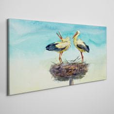 COLORAY.SK Obraz canvas Zvieratá vtáčie labute 120x60 cm