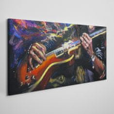 COLORAY.SK Obraz canvas Abstrakcie gitarové hudby 140x70 cm