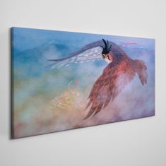 COLORAY.SK Obraz canvas Abstrakcie City Hawk 120x60 cm