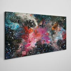 COLORAY.SK Obraz canvas Abstrakcie Cosmos Hviezdy 140x70 cm