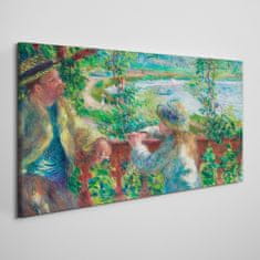 COLORAY.SK Obraz na plátne Dieťa lesného jazera 120x60 cm