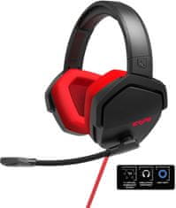 Energy Sistem Gaming Headset ESG 4 Surround 7.1, čierna/červená