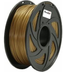 XtendLan tisková struna (filament), PETG, 1,75mm, 1kg (3DF-PETG1.75-GD 1kg), zlatý