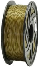 XtendLan tisková struna (filament), PLA, 1,75mm, 1kg, bronzové farby (3DF-PLA1.75-BZ 1kg)