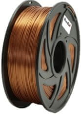 XtendLan tisková struna (filament), PLA, 1,75mm, 1kg, cihlově hnedý (3DF-PLA1.75-RCR 1kg)