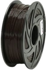 XtendLan tisková struna (filament), PLA, 1,75mm, 1kg (3DF-PLA1.75-BK 1kg), čierny