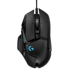 Logitech G502 HERO EER2 gaming miška, optična, RGB (910-005470)