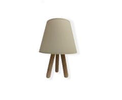 ASIR GROUP ASIR Stolná lampa 203- B- WOOD béžová prírodná