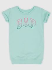 Gap Detské mikinové šaty s logom 2YRS