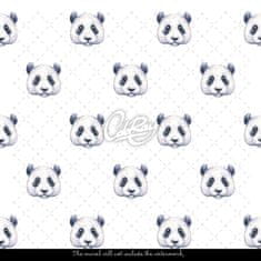 COLORAY.SK Fototapeta Medvedík panda Samolepiaca fototapeta 250 x 250 cm