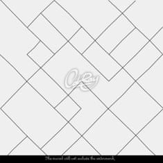 COLORAY.SK Fototapeta Biele geometrické tvary Samolepiaca fototapeta 250 x 250 cm